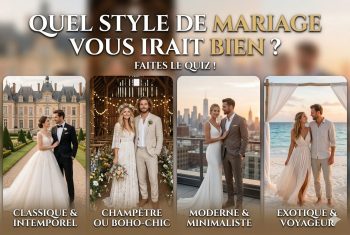 Quel style de mariage vous irait bien